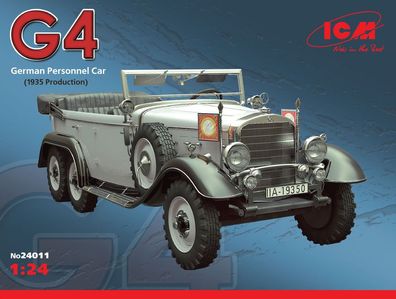 ICM 1:24 24011 Typ G4 1935, German Personnel Car - NEU