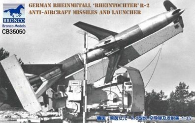 Bronco Models 1:35 CB35050 German Rheinmetall'Rheintochter R-2 anti-aircraft missiles