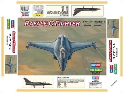 Hobby Boss 1:48 80318 France Rafale C Fighter - NEU