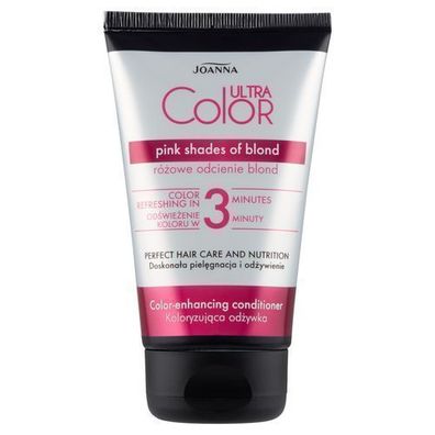 Joanna Ultra Color Toenungs-Conditioner Rosa Blond, 100g