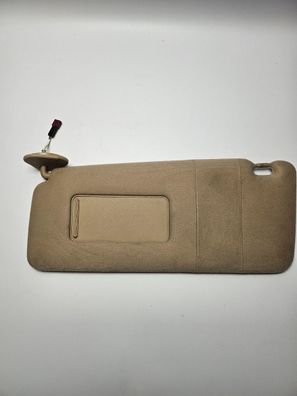 original Sonnenblende Links in beige mit Spiegel BMW X5 E53