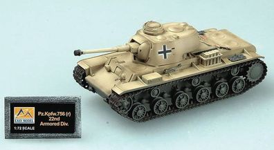 Easy Model 1:72 36285 KV1 Pz. Kpfw 756