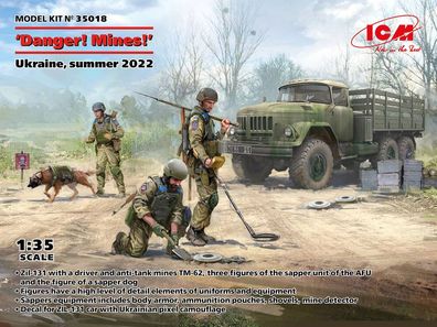 ICM 1:35 35018 'Danger! Mines!' Ukraine, summer 2022 - NEU