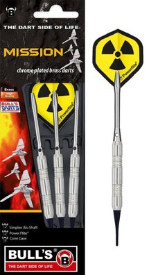 BULL'S Mission-D Soft Dart / 1 Satz / 18 Gr