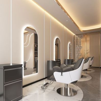 Konsolen Friseursalon Barberspiegel LED 170x70 PRO
