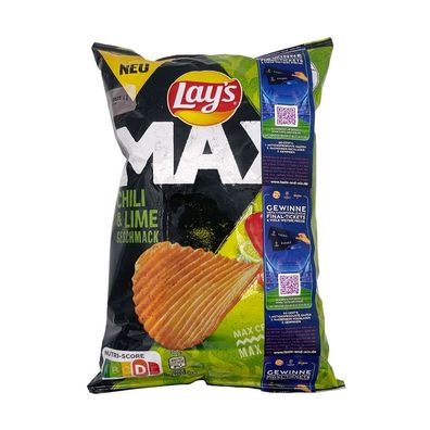 Lay's MAX Chili & Lime Kartoffelchips 110g Beutel