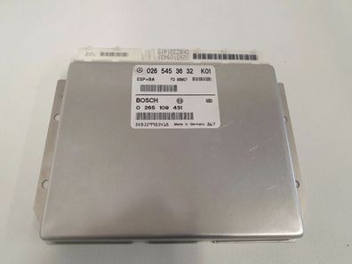 Mercedes-Benz W168 A-Klasse Steuergerät ESP A0265453632 Bosch 0 265 109 431?