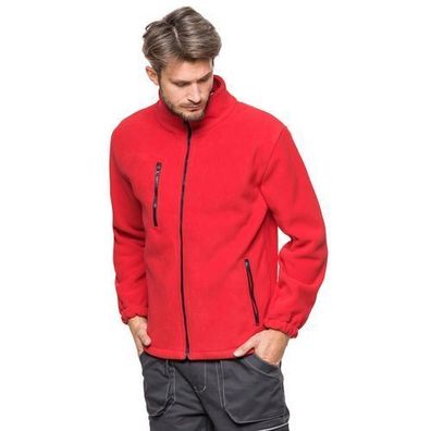 Arbeitshemd Herrenmode Arbeitsbluse Pulover Westen Vliesjacke Rot Polyester