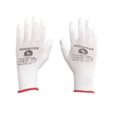 Rooster Polyurethan-Handschuhe Arbeitshandschuhe Schutzhandschuhe 1 Stück