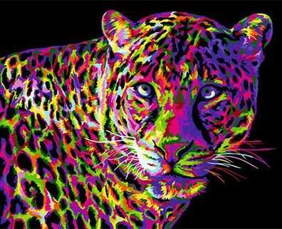 Pop Art Leopard