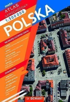 Polen Strassenatlas 1:300 000 - Detailierte Strassenkarte fuer Autofahrer