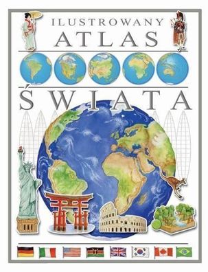 Illustrierter Weltatlas fuer Entdecker und Geographieliebhaber