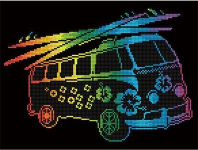 Diamond Dotz - Flower Power Bus