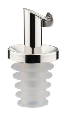Westmark Ausgießer Inox Öl-Spezial Silikonkork Metallkläppchen 47832180