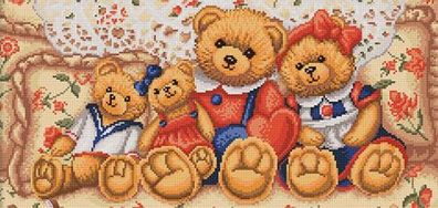 Teddybär Familie