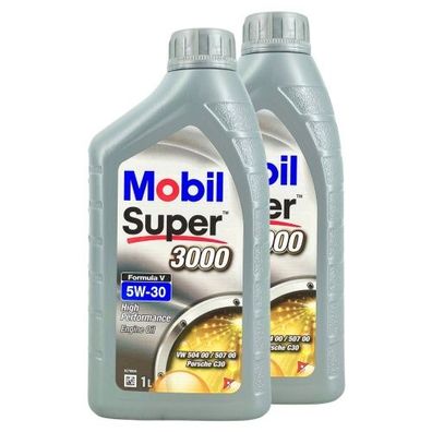 Mobil Super 3000 Formula V 5W-30 2x1 Liter