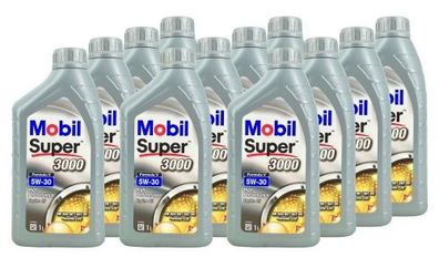 Mobil Super 3000 Formula V 5W-30 12x1 Liter