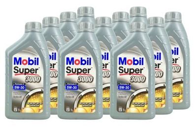 Mobil Super 3000 Formula V 5W-30 11x1 Liter