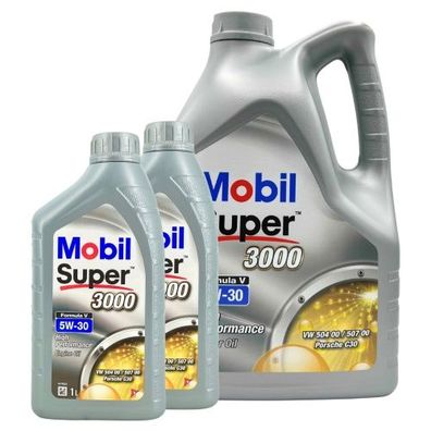 Mobil Super 3000 Formula V 5W-30 5 + 2 Liter