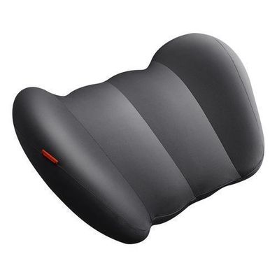 Baseus Komfort-Lendenkissen fuer Autositze - Ergonomisches Design, Schwarz