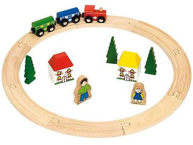 Mein erstes Holzeisenbahn-Set