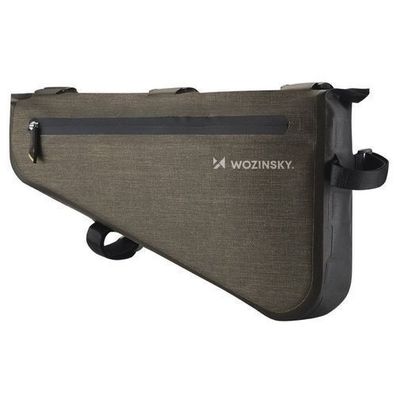Wozinsky Fahrradtasche fuer Rahmen 3.5L Grau (WBB15BK) - Telefonzubehoer