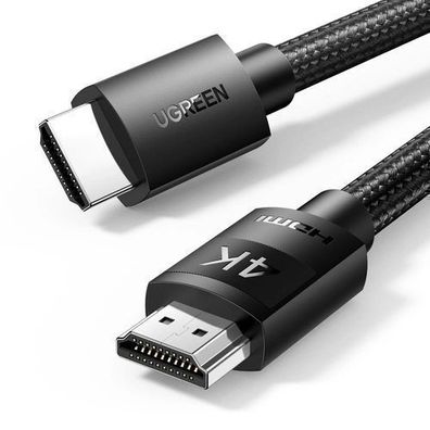 Ugreen HDMI-Kabel 2.0 4K 1m Schwarz (HD119 30999) - Hochwertiges Video- und Audi