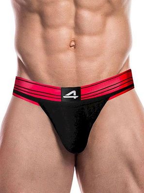 CUT4MEN Rugby Jockstrap Underwear Neon Pink