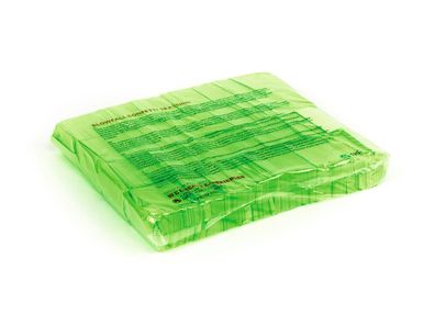 TCM FX Slowfall Konfetti rechteckig 55x18mm, neongrün, UV-aktiv, 1kg
