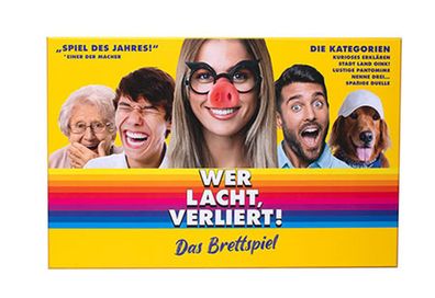 Wer lacht, Verliert! Das Brettspiel
