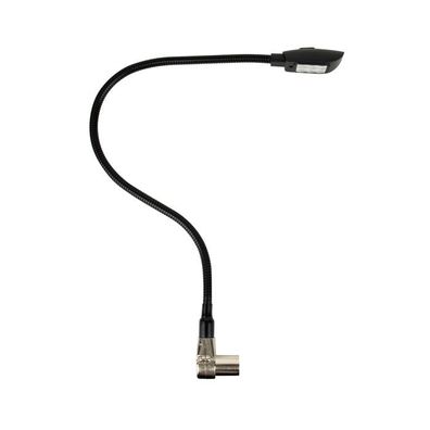 Showgear GooseLight XLR, CW 40 cm - 4-polig rechtwinklig