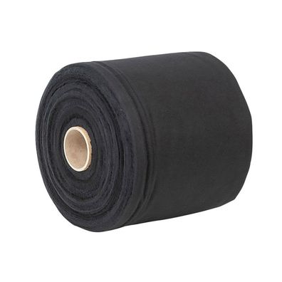 Showgear Dekomolton 160 g/m² Schwarz - 0,20 x 60 m (B x L)