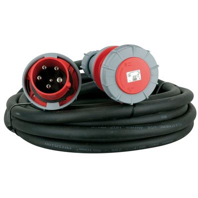DAP Extension Cable - 3x 63 A/380 V 5x 10 mm² 10 m