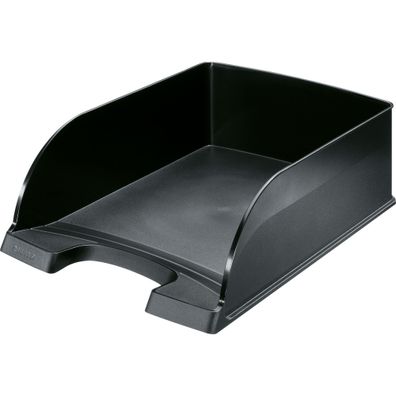 LEITZ 5233 Briefkorb Jumbo Plus A4 extra hoch Polystrol schwarz