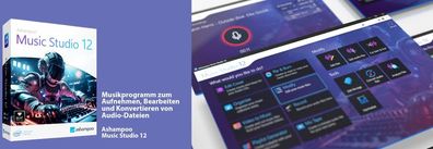 Ashampoo Music Studio 12 - Musikbearbeitung - PC Download Version