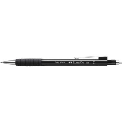 Faber Castell Druckbleistift Grip 1345 0,5 B schwarz Rad