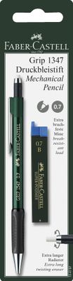 Faber Castell Druckbleistift Grip 1347 0,7 B sortiert Rad+M