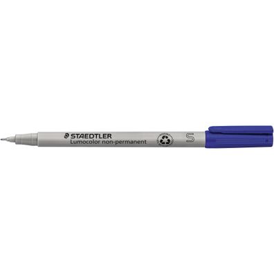 Staedtler Folienstift Lumocolor non-perm S bl