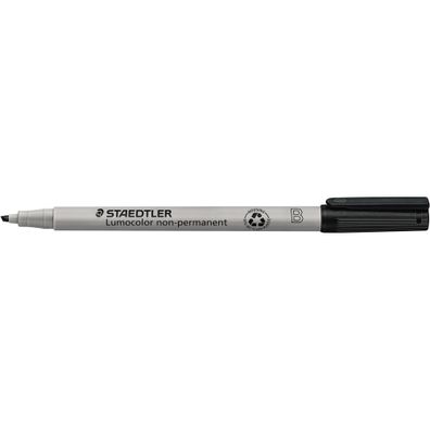 Staedtler Folienstift Lumocolor non-perm B sw