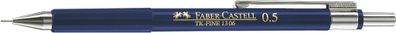 Faber Castell Druckbleistift TK-Fine 1306 0,7 HB blau Rad