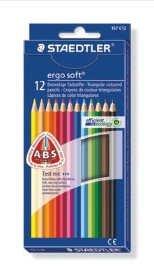 Staedtler Buntstift ergosoft 12ST FSC 100