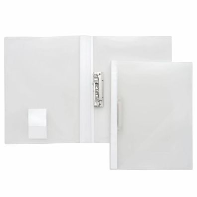 FSY Klemm-Mechanik-Mappe, A4, PP fablos transluzent, 1 Stück