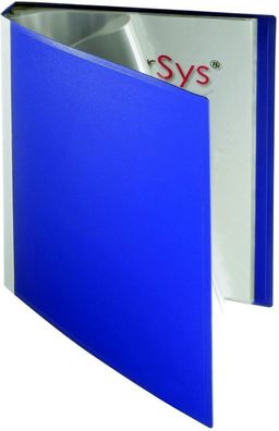 FSY Sichtbuch, 40 Hüllen, PP, blau, 1 Stück