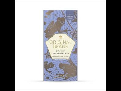 Original Beans 6x Original Beans Esmeraldas 42% Bio Milchschokolade Tafeln 70g
