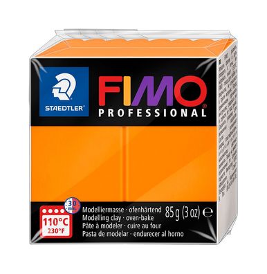 Staedtler Mod. masse Fimo prof 85g orange