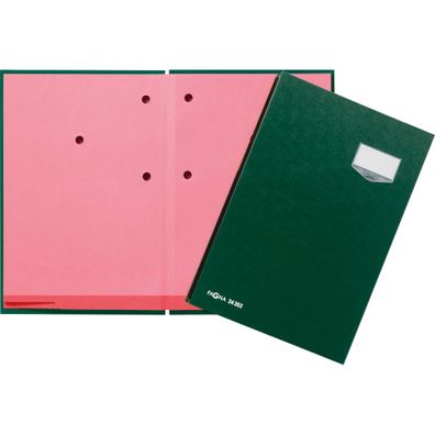 Pagna Unterschriftsmappe DE LUXE Kunststoff 20 Fächer grün