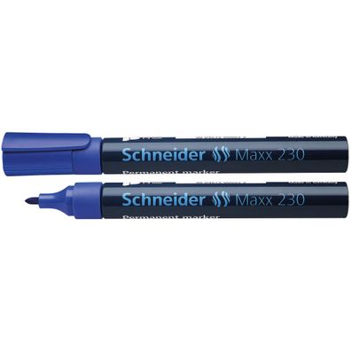 Schneider Permanent-Marker Maxx 230 blau