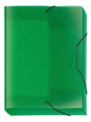 Veloflex Cool- Box A4 Crystal grün 30 mm Füllhöhe