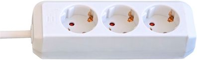 brennenstuhl® 1158610030 Steckdosenleise Eco-Line - 3-fach, 3m, weiß