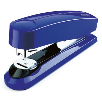 Novus Heftgerät B 4FC, bis 50 Blatt blau, mit Flachheftung